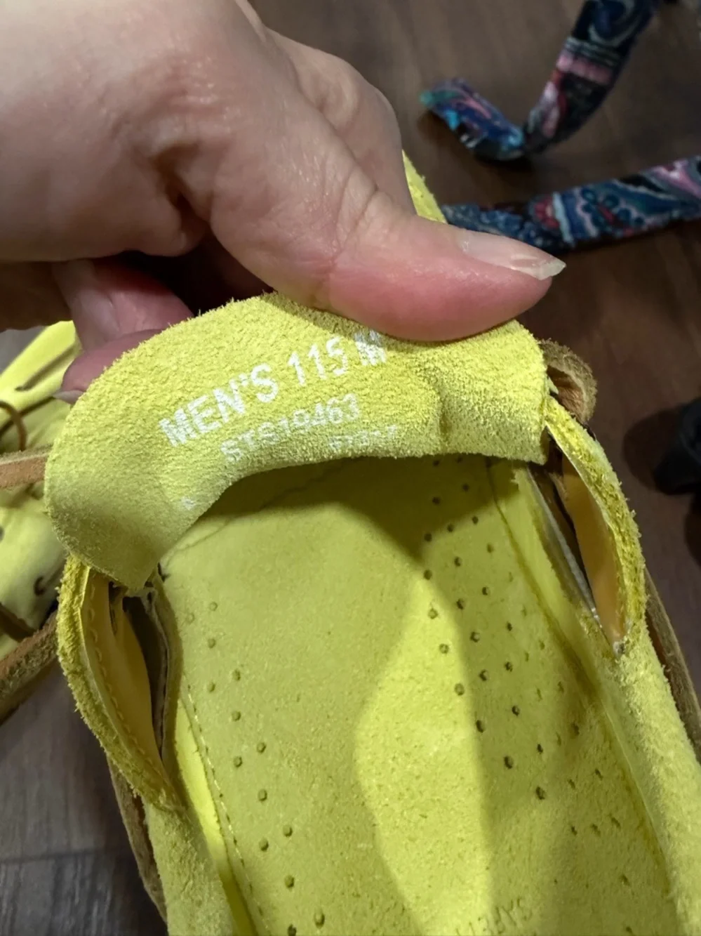 Rare butter Sperry Top-Sider] SUEDE DECK SHOES | YELLOW $200 spring men’s